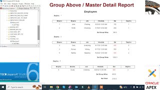 How to Create Group Above / Master Detail Report / Jasper Report Server | Mr Gactack