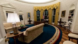 This is what the Oval Office has looked like through different administrations