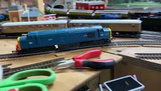 Hornby R751-D6830 Class 37 D6830 in BR blue