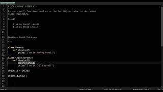 Call Parent Class Method Super