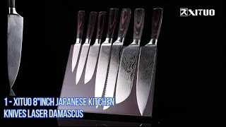 Xituo japanese knife set reviews 2020 | Good Price [Best Sellers]