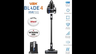 Vax ONEPWR Blade 4 Cordless Vacuum Full Owners Review And Demonstration (UK)