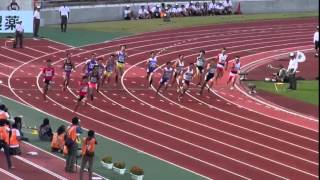 2014山梨高校総体男子4x100MR