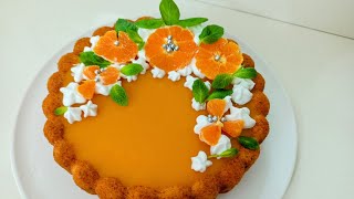 📢😳GÖRENLER HAYRAN KALIYOR! 🍊KOLAY PORTAKAL SOSLU KEK TARİFİ!#keşfet#viralvideo #cake#kuchen#kek