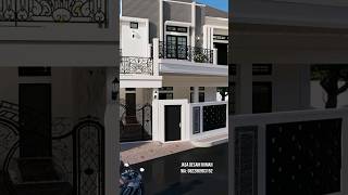 Desain rumah modern 10x15m 2 lantai sederhana tapi cantik