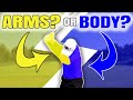 ARMS or BODY? The Correct Downswing Sequence (Finally) Explained!