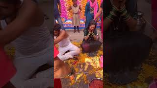 लग्नाच्या दुसऱ्या दिवशी कार्यक्रम व्हिडिओ marathi wedding video #shorts #reel #navrial#navra