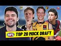 AFL 2021 Draft Mock Top 20