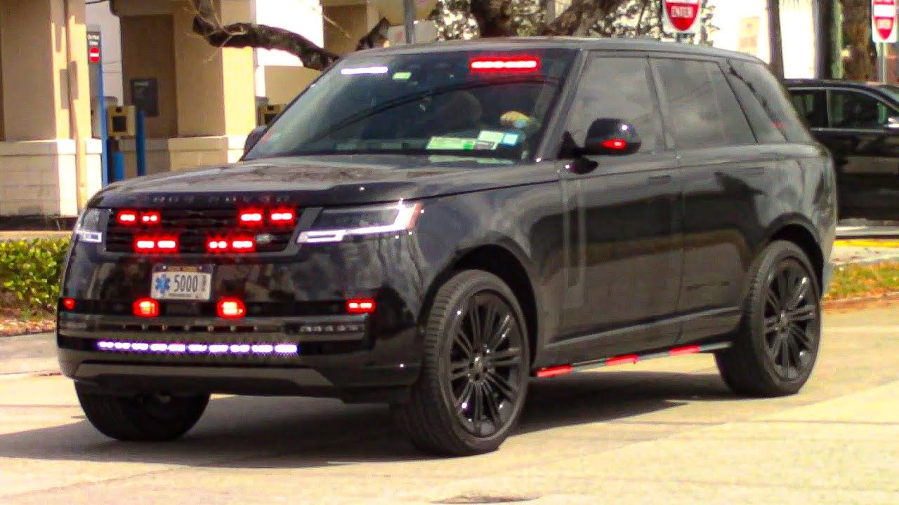 South Florida Hatzalah Ems Amb 906 Unmarked Range Rover Transporting