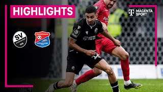 SV Sandhausen - SpVgg Unterhaching | Highlights 3. Liga | MAGENTA SPORT