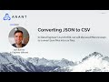 Data Engineer's Lunch #32: Converting JSON to CSV