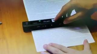 iScan Mini Portable Scanner 900DPI LCD Display JPG PDF Format Document Image Iscan Handheld Scanner