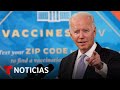 Joe Biden explica los esfuerzos de su gobierno ante ómicron, la nueva variante del COVID-19