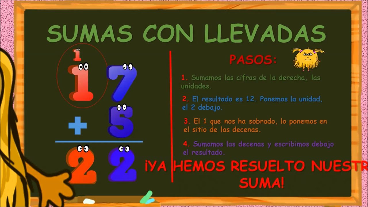 Practicando La Suma Con Llevadas Blog De 1º Y 2º