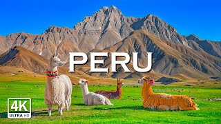 Peru 4K Ultra HD • Stunning Footage Peru, Scenic Relaxation Film with Calming Music.