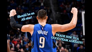 Nikola Vucevic is HELLA underrated! Magic, PLEASE trade this man to a better team already