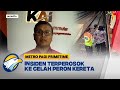 Wanita Terjatuh Di Celah Peron di Stasiun Sudirman