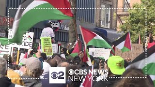 Hundreds attend "Flood Brooklyn for Palestine" rally in Bay Ridge