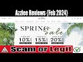 Azzlee Reviews ( Feb 2024) Check The Site Scam Or Legit? Watch Video Now | Scam Expert