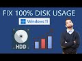 How to Fix 100% Disk Usage in Windows 11? Fix High Disk Usage