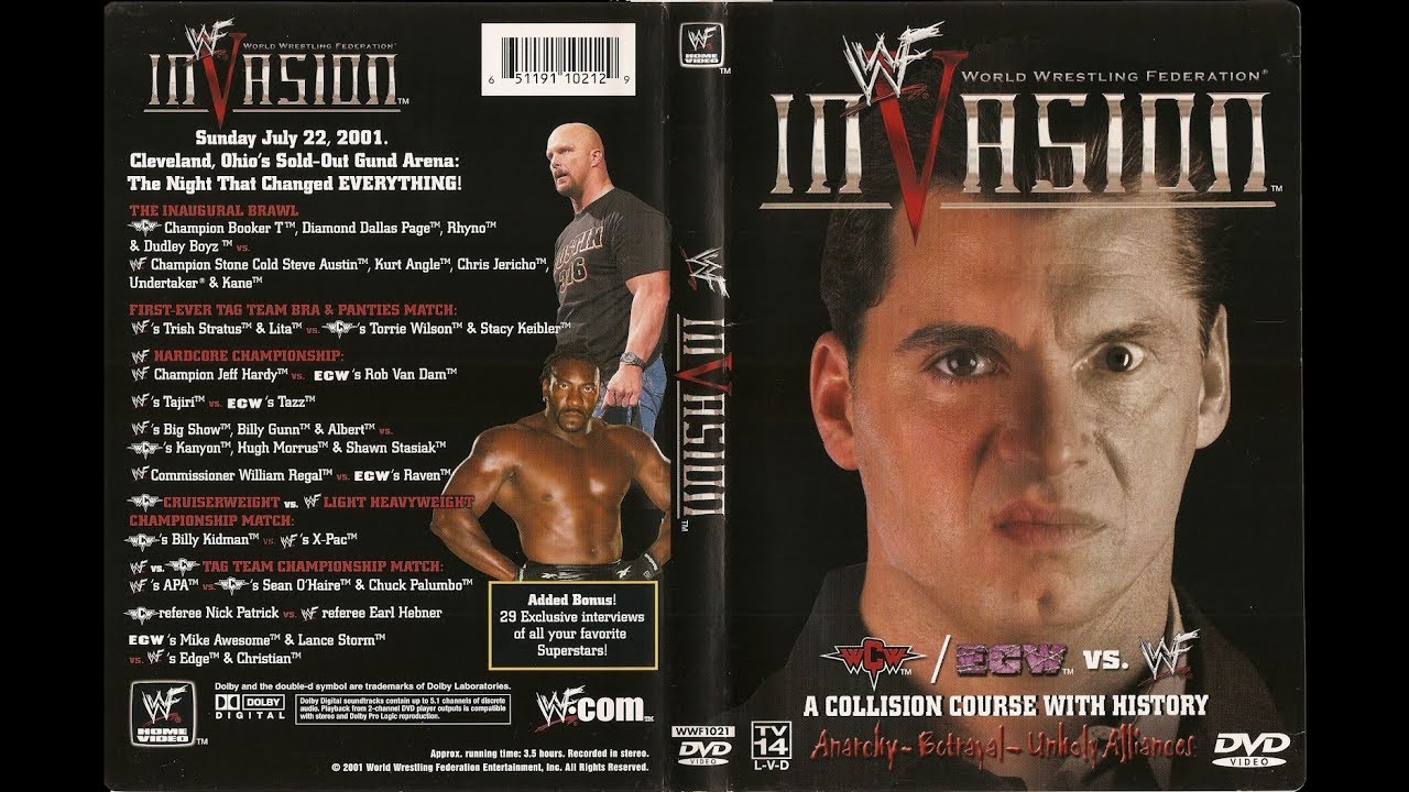 WWF Invasion 2001 DVD Review - YouTube