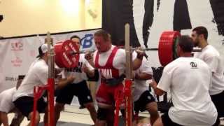 Dan Green WORLD RECORD SQUAT 783lbs @ 220 lbs @ RUM 7