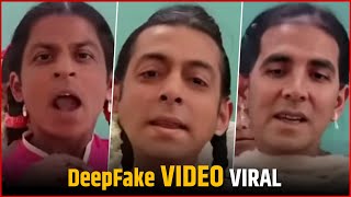 Bollywood Celebs Funny AI Video Viral.. Bollywood Stars Deepfake Video Viral