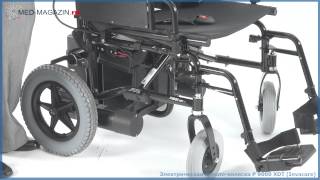 Электрическая кресло-коляска P 9000 XDT (Invacare)