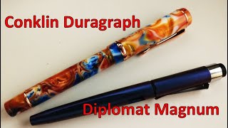 Review - Conklin Duragraph \u0026 Diplomat Magnum