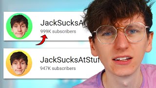 I'm not going to hit 1,000,000 subs twice on the same day 😔😔
