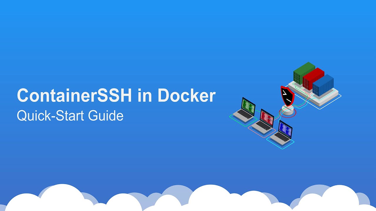 Containerssh In Docker Quick Start Youtube