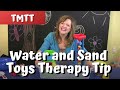 Water and Sand Toys in Speech Therapy...Therapy Tip of the Week