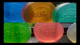 PEARS Soap Set / GLYCERINE SOAP CUTTING/ SOFT SOAPS / SOAP ASMR