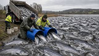Scotland Released Hundreds Of Thousands Of Salmon Into A Nearly Empty River & This Is What Happened