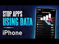 How to STOP Apps Using Mobile/Cellular Data on iPhone (Updated)