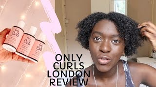 Only Curls London On Type 4 Hair First Impression | Wash and Go