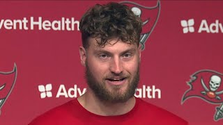 Bucs rookie Payne Durham lost a bet, ended up in the NFL