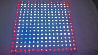 Testing APA102 RGB LED Matrix as video framebuffer