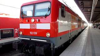 Abfahrt des InterRegio Express nach Berlin Hbf