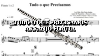 TUDO O QUE PRECISAMOS - Arranjo ICM (flauta/flute)