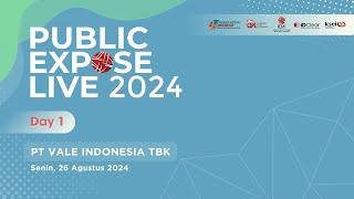 Public Expose Live 2024 - PT Vale Indonesia Tbk