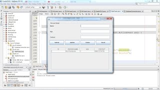 1 Insert Update Delete Select CRUD OPERATION USING JAVA JDBC Connection