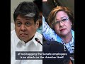 senators blast ph intel chief badoy for red tagging senate employees union