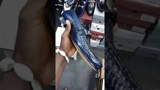 Quality Italian Shoe Blue Black Color