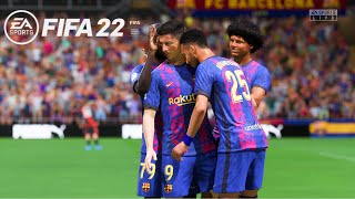 BARCELONA VS RAYO VALLECANO | FIFA 22 GAMEPLAY PS4