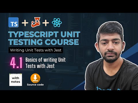 Module 4.1 – Basics of Writing Unit Tests with Jest – Typescript Unit Testing Course