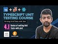 Module 4.1 - Basics of writing unit tests with Jest - Typescript Unit testing Course