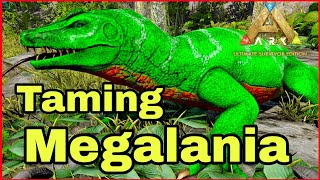 Tame the FEARLESS Megalania in ARK Mobile Edition | Ark Ultimate mobile edition