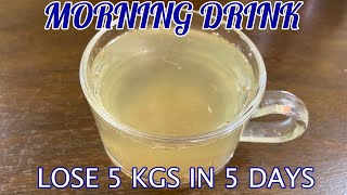 Morning Weight Loss Drink | Lose 5 Kgs In 5 Days | Cumin Seeds/ Jeera Water For Weight Loss
