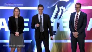 SSAC17 First Pitch Case Competition Presented by 42 Analytics: Tuck School of Business Presentation